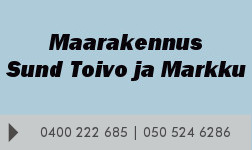 Maarakennus Sund Toivo ja Markku logo